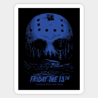 Friday the 13th movie Magnet